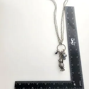 Ruby Rd Jewelry Ruby Rd. | Jewelry | Ruby Rd Owl Cluster Charm Pendant Silver 6 Long ...